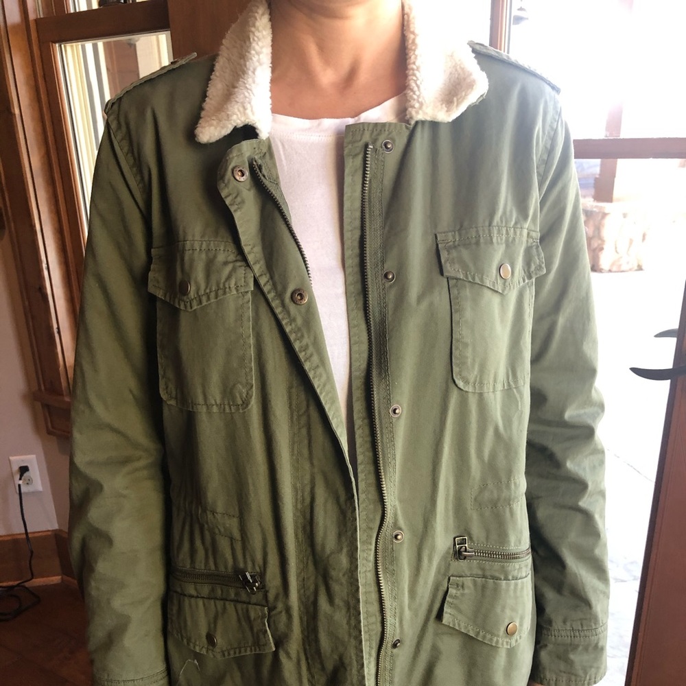 Velvet by Graham and Spencer Sherpa coat.